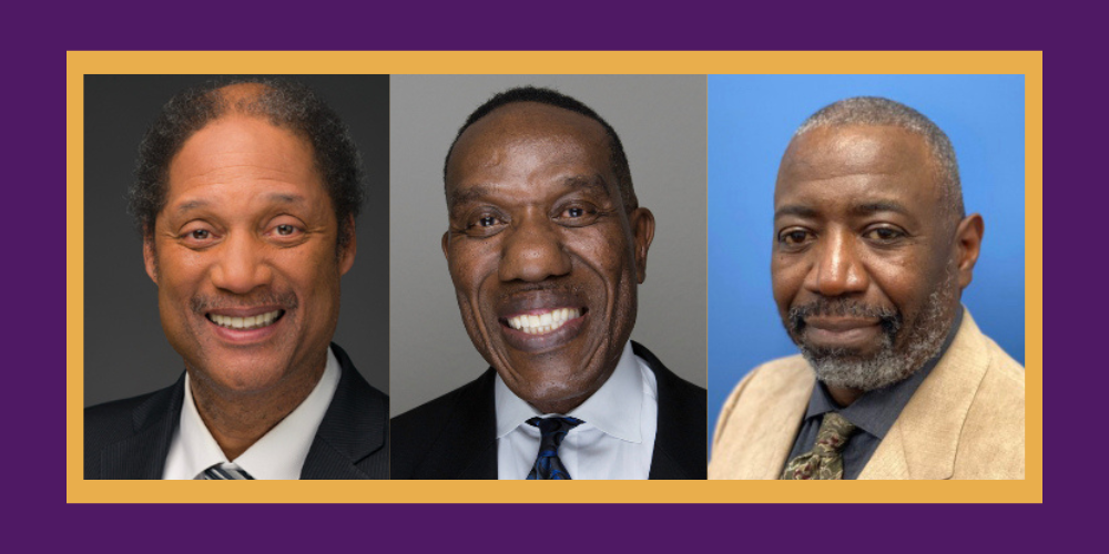 Dr. Kenneth Schell, Dr. John Clark, and Dr. Anthony Jackson