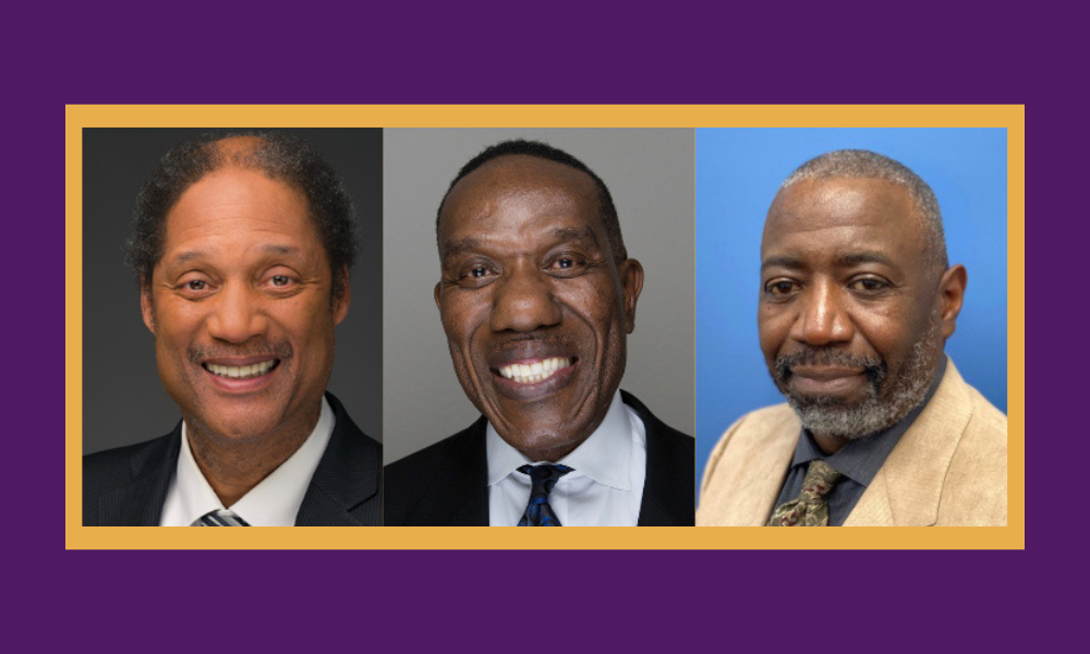 Dr. Kenneth Schell, Dr. John Clark, and Dr. Anthony Jackson