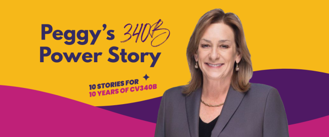 Peggy's 340B Power Story Banner